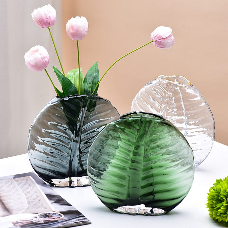glass vase 1 Wholesale Glass Vase HP-065 - Image 1
